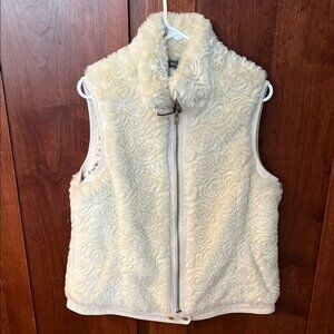 Roz & Ali Cream Textured Vest